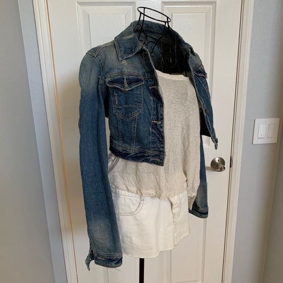 Mango Jackets & Blazers - MNG MANGO cropped Denim Jacket